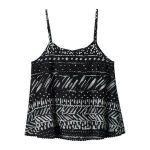 Mudd Crochet-Trim Swing Crop Tank - Girls' Plus